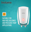 Havells Instanio 3 Litre Instant Water Heater | Color Changing LED Indicator, Rust & Shook Proof | SS Tank, ISI Certified, Warranty: 5 year on Inner Container ; 2 year comprehensive | (White Blue)